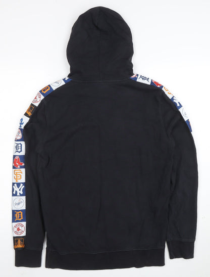 Champion Mens Black Small Pullover Hoodie MLB Graphic Cotton