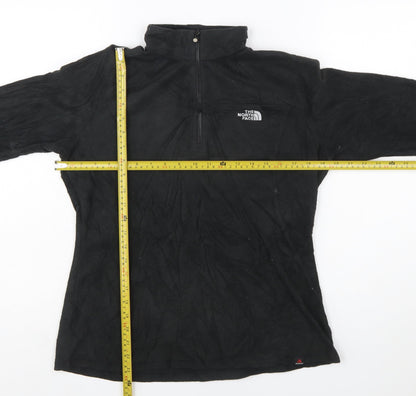 The North Face Womens Black Fleece Pullover Sweatshirt M