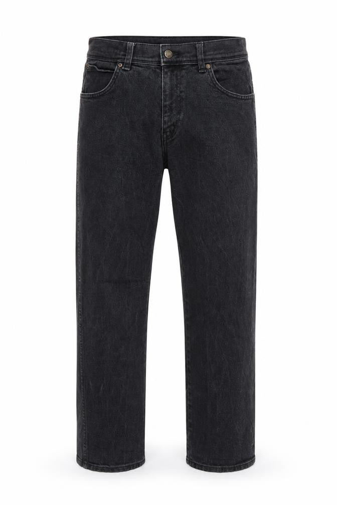 Wrangler Men's Black Regular Fit Straight Jeans W31 L30