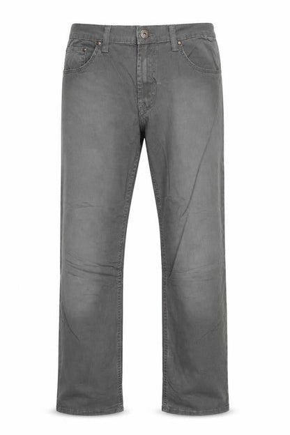 Wrangler Men's Grey Straight Fit Jeans 32x30 Regular Mid Rise