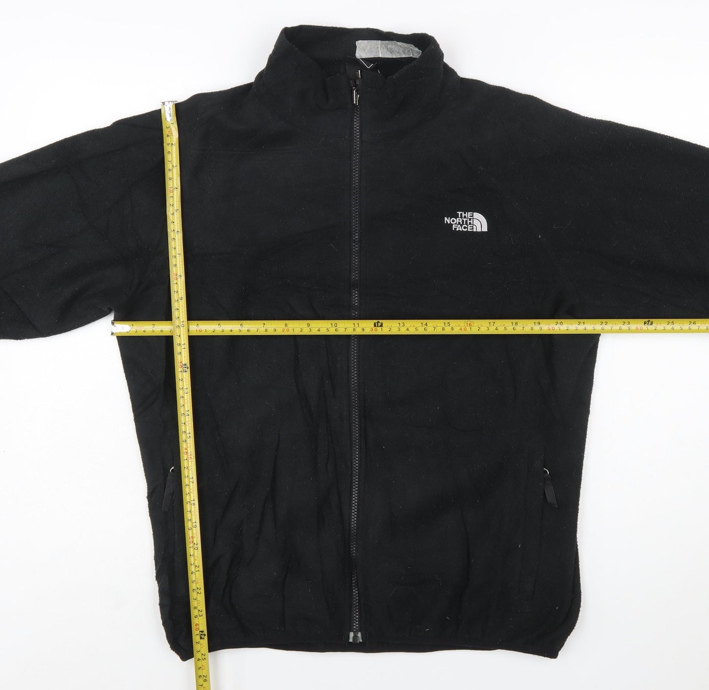 The North Face Women's Black Fleece Full Zip Jacket Size L