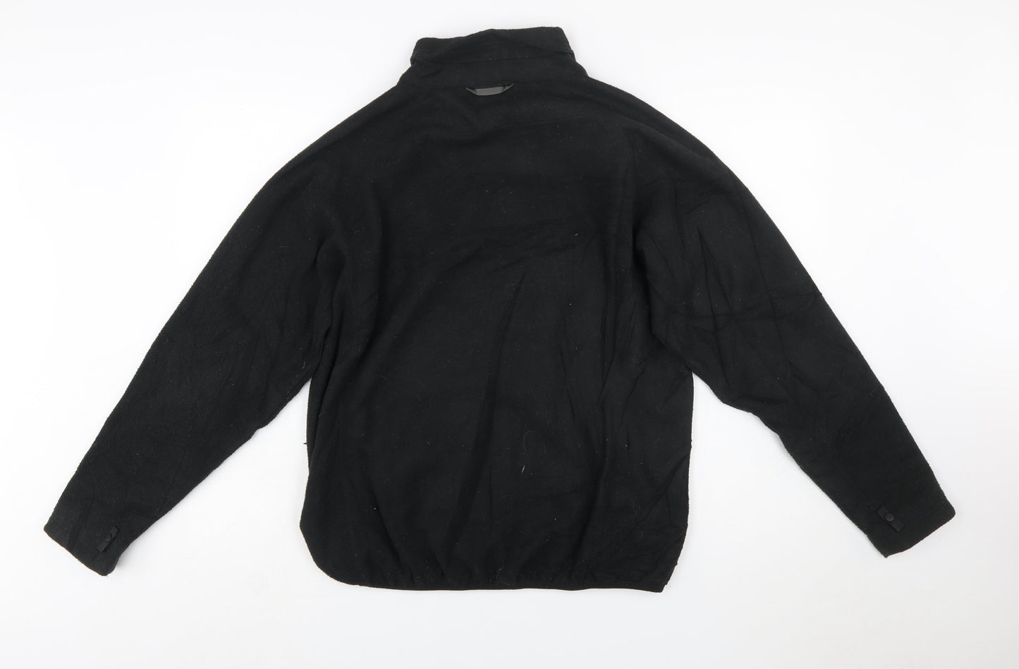 The North Face Women's Black Fleece Full Zip Jacket Size L