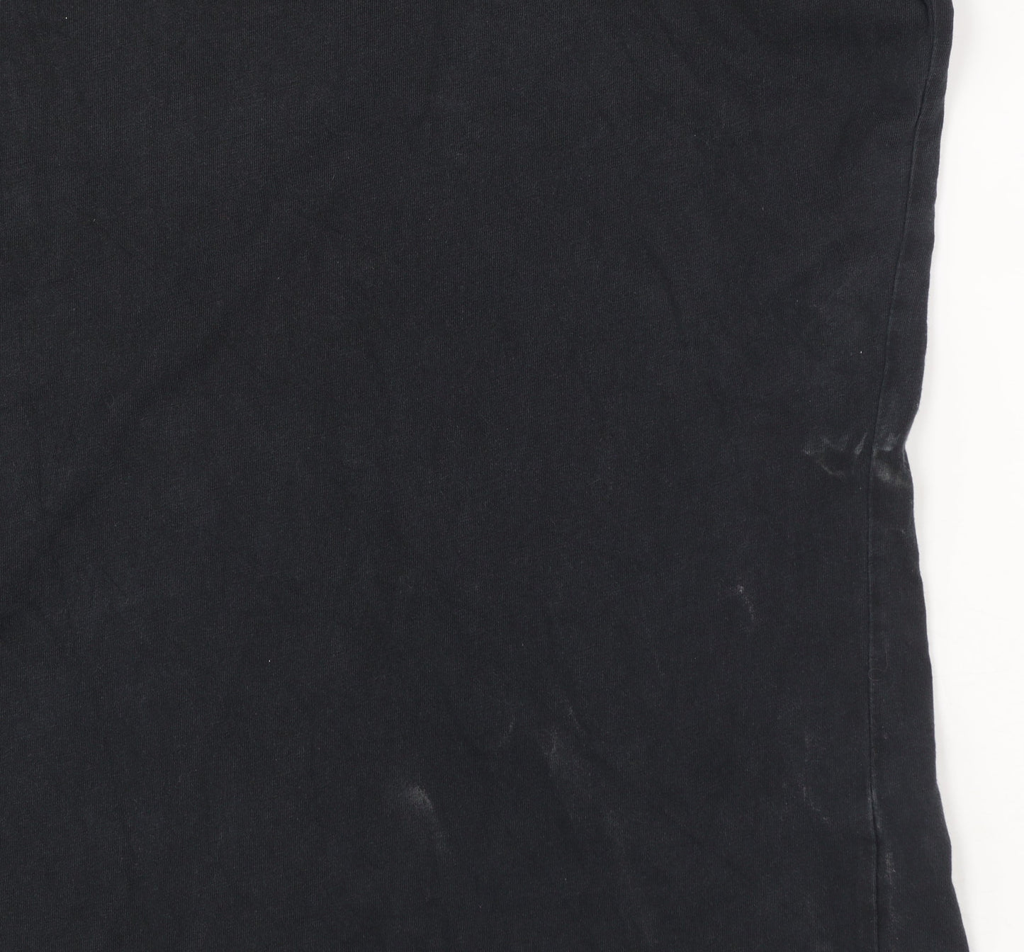 Hilfiger Denim Men's Black Cotton Crew Neck T-Shirt Size L