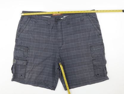 Lee Dungarees Men's Grey Cargo Shorts Size 50 Cotton Casual