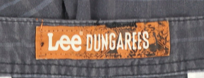 Lee Dungarees Men's Grey Cargo Shorts Size 50 Cotton Casual