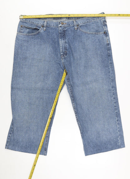 Wrangler Women Blue 40 Straight Leg Denim Jeans