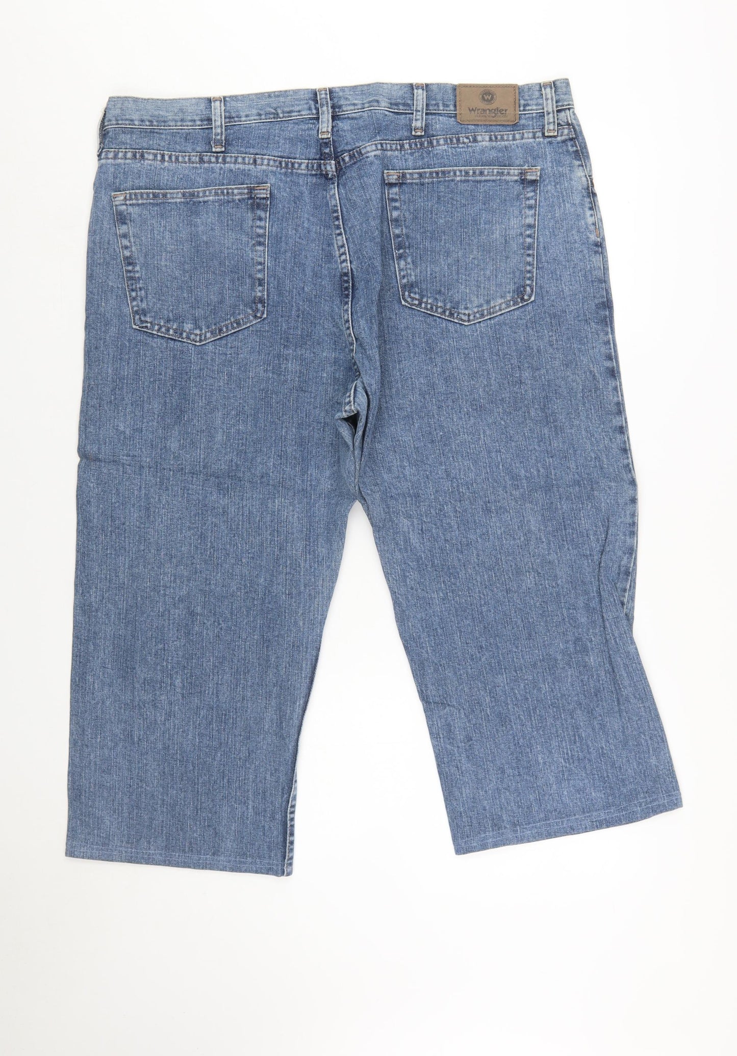 Wrangler Women Blue 40 Straight Leg Denim Jeans