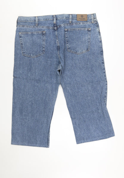 Wrangler Women Blue 40 Straight Leg Denim Jeans