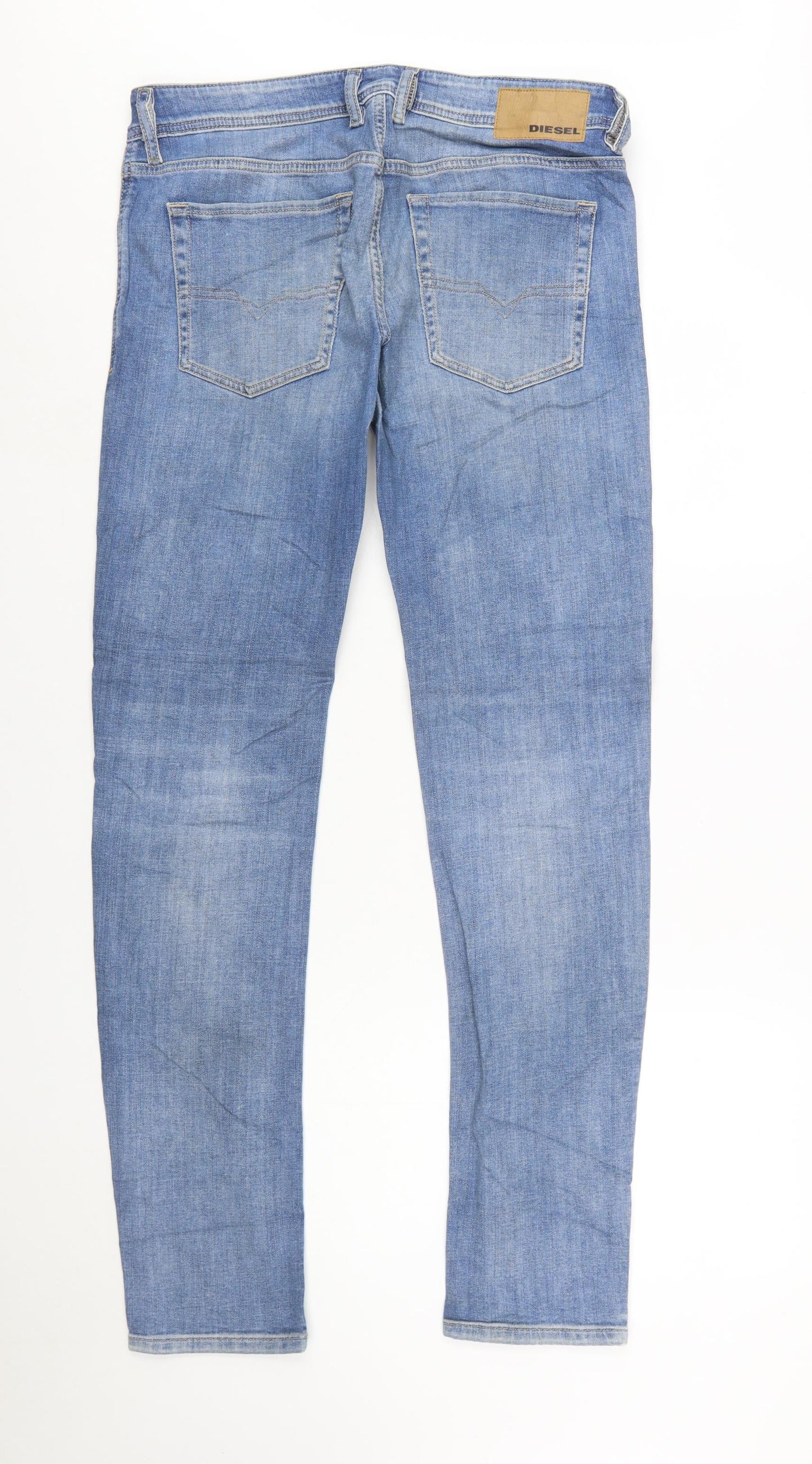Diesel Men's Blue Sleenker-X Slim Skinny Jeans Size 32