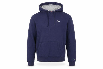 Fila Men’s Blue Pullover Hoodie Size S Long Sleeve Sportswear