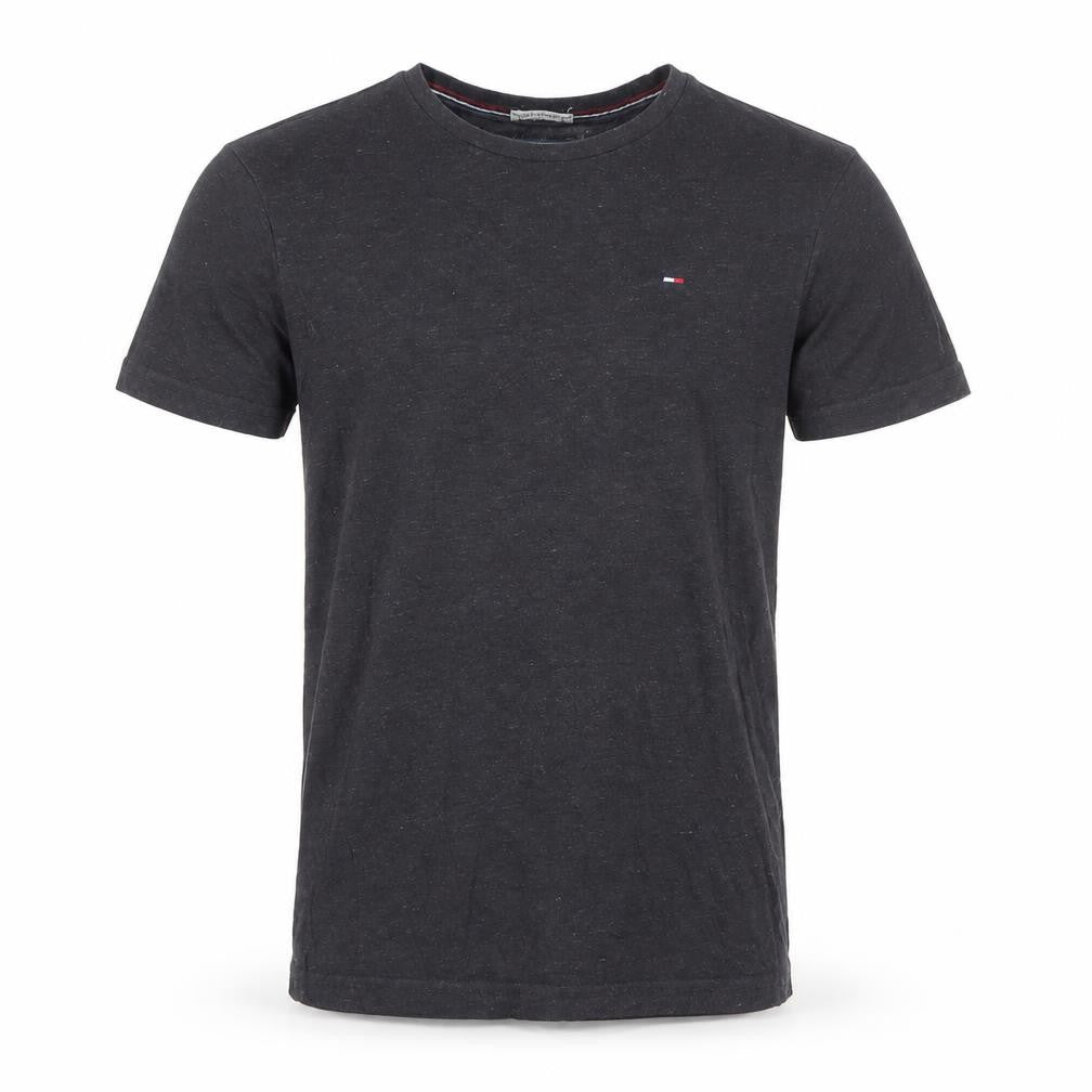 Tommy Hilfiger Men's Black Small Crew Neck Short Sleeve T-Shirt