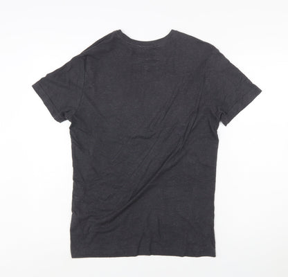 Tommy Hilfiger Men's Black Small Crew Neck Short Sleeve T-Shirt