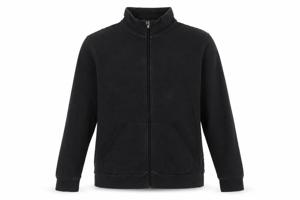 Hugo Boss Men's Black Full Zip Sweatshirt Size L