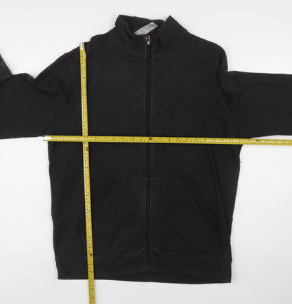 Hugo Boss Men's Black Full Zip Sweatshirt Size L