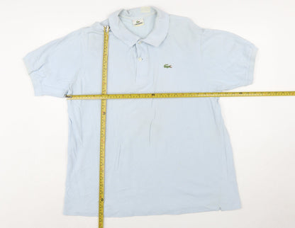 Lacoste Men’s Blue Cotton Polo Shirt Size XL Regular Fit