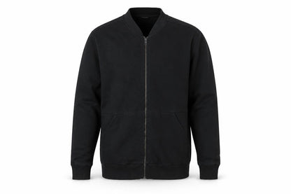 Hugo Boss Men’s Black XL Full Zip Sweatshirt Cotton Elastane