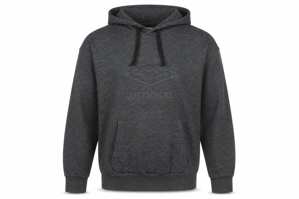 Umbro Men's Grey Pullover Hoodie Small Sports Casual