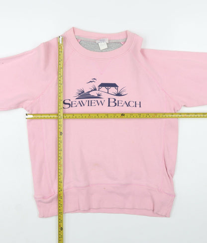 Champion Women's Pink Seaview Beach Pullover Sweatshirt Size S