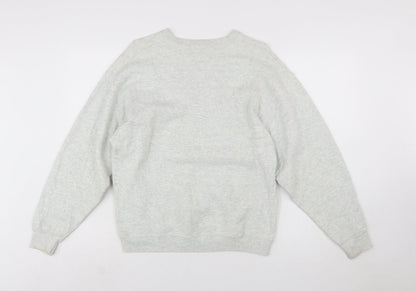 Fruit of the Loom Women's Grey Alpha Phi Pullover Sweatshirt Size L