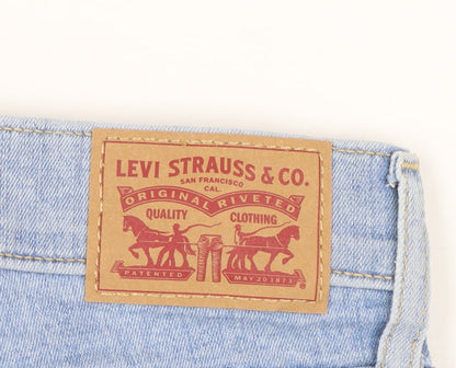 Levi Strauss Womens Blue High Rise Skinny Jeans Size 31