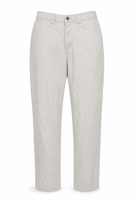 Lee Casuals Women's Beige Chino Trousers Size 4 Cotton Straight Leg