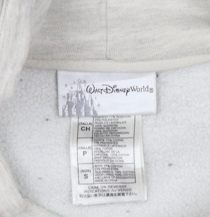 Walt Disney World Women’s Beige Mickey Mouse Pullover Hoodie Size S