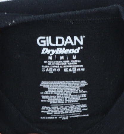 Gildan Men's Black Polar Bear Plunge Graphic Pullover Sweatshirt M