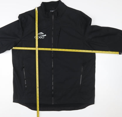 Champion Men’s Black XL Softshell Full Zip Jacket Windproof