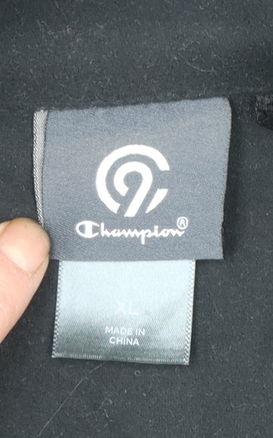 Champion Men’s Black XL Softshell Full Zip Jacket Windproof