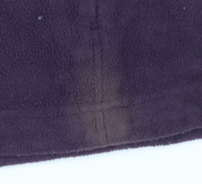 Columbia Women's Purple Fleece Full Zip Jacket Size S Outdoor Casual