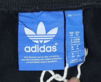 Adidas Men's Black Jogger Trousers M Retro Stripe Casual
