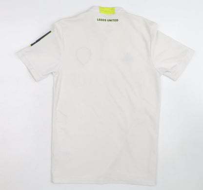 Adidas Men’s White Leeds United Football Jersey Shirt Size S