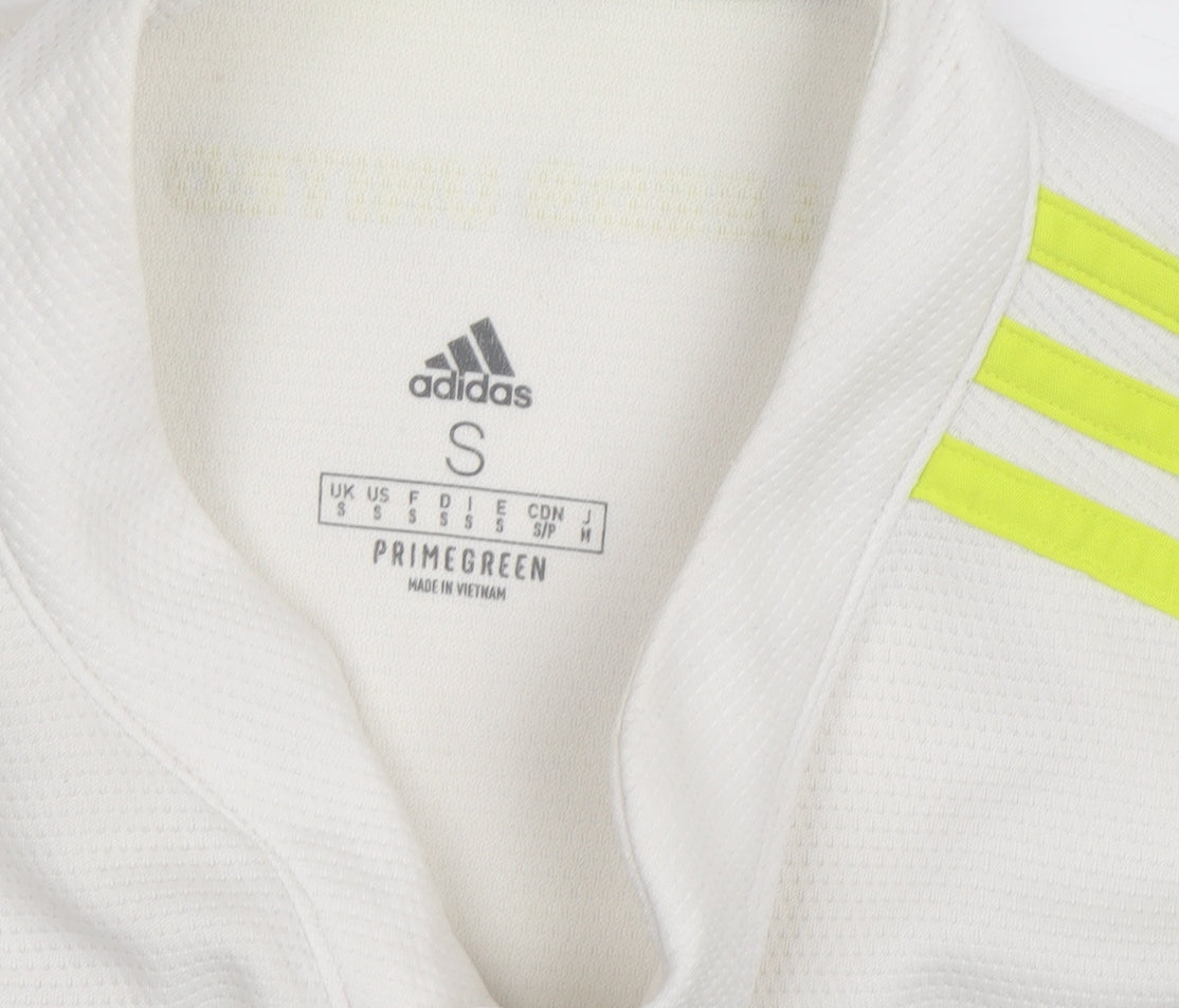 Adidas Men’s White Leeds United Football Jersey Shirt Size S
