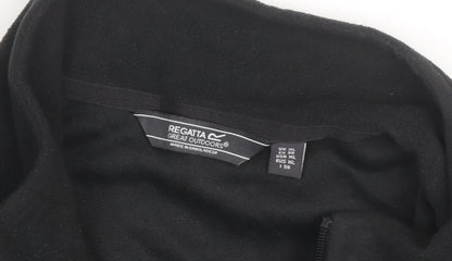 Regatta Men's Black XL 1/4 Zip Fleece Pullover Jacket