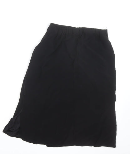 L.K. Bennett Women’s Black Petite Size 10 Pencil Midi Skirt