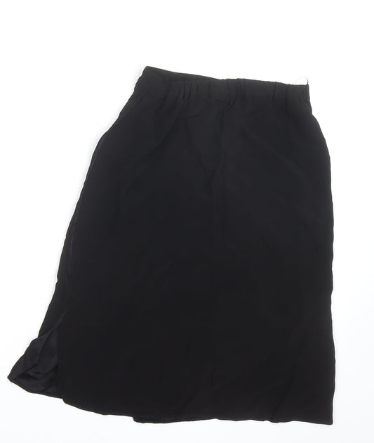 L.K. Bennett Women’s Black Petite Size 10 Pencil Midi Skirt