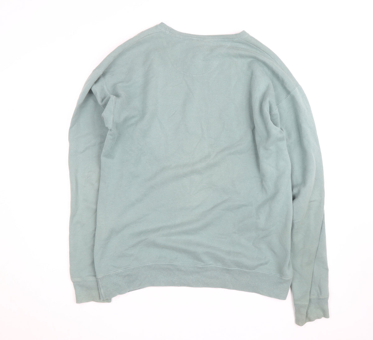 ComfortWash Mens Green Medium Pullover Sweatshirt Graphic Print