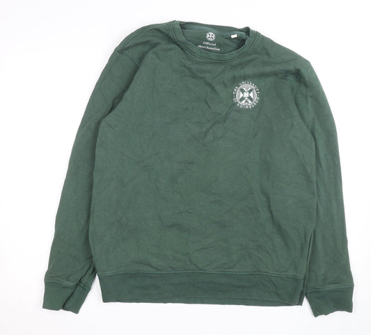 Stanley/Stella Men's Green XL Pullover Sweatshirt University Logo