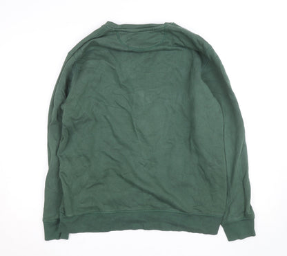 Stanley/Stella Men's Green XL Pullover Sweatshirt University Logo
