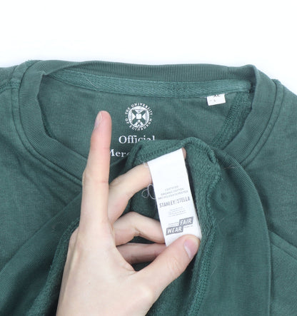 Stanley/Stella Men's Green XL Pullover Sweatshirt University Logo