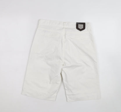 GANT Women's White Bermuda Shorts Size 28 Cotton Blend