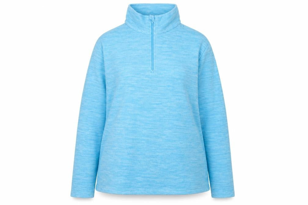 Mountain Warehouse Womens Blue Size 18 1/2 Zip Fleece Jacket
