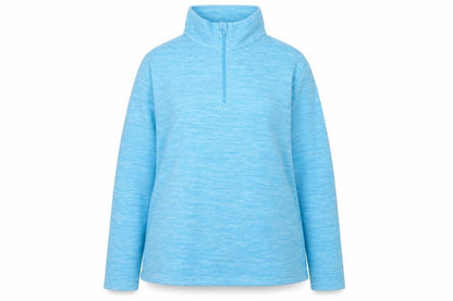 Mountain Warehouse Womens Blue Size 18 1/2 Zip Fleece Jacket