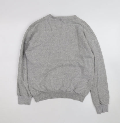 PrettyLittleThing Grey California West Coast Sweatshirt Small Unisex