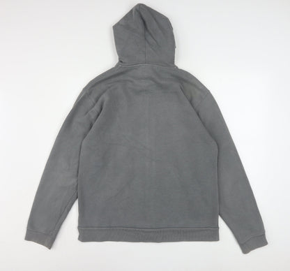 Timberland Mens Grey Full Zip Hoodie XS Classic Fleece