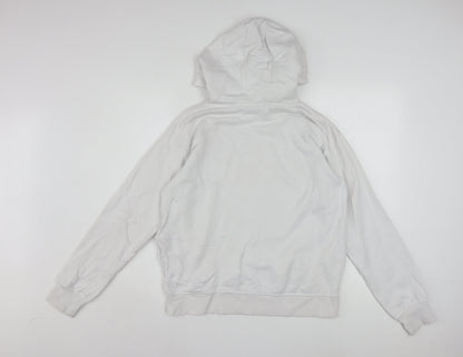 Disney Women White XS Hoodie Mickey Mouse Graphic Pullover