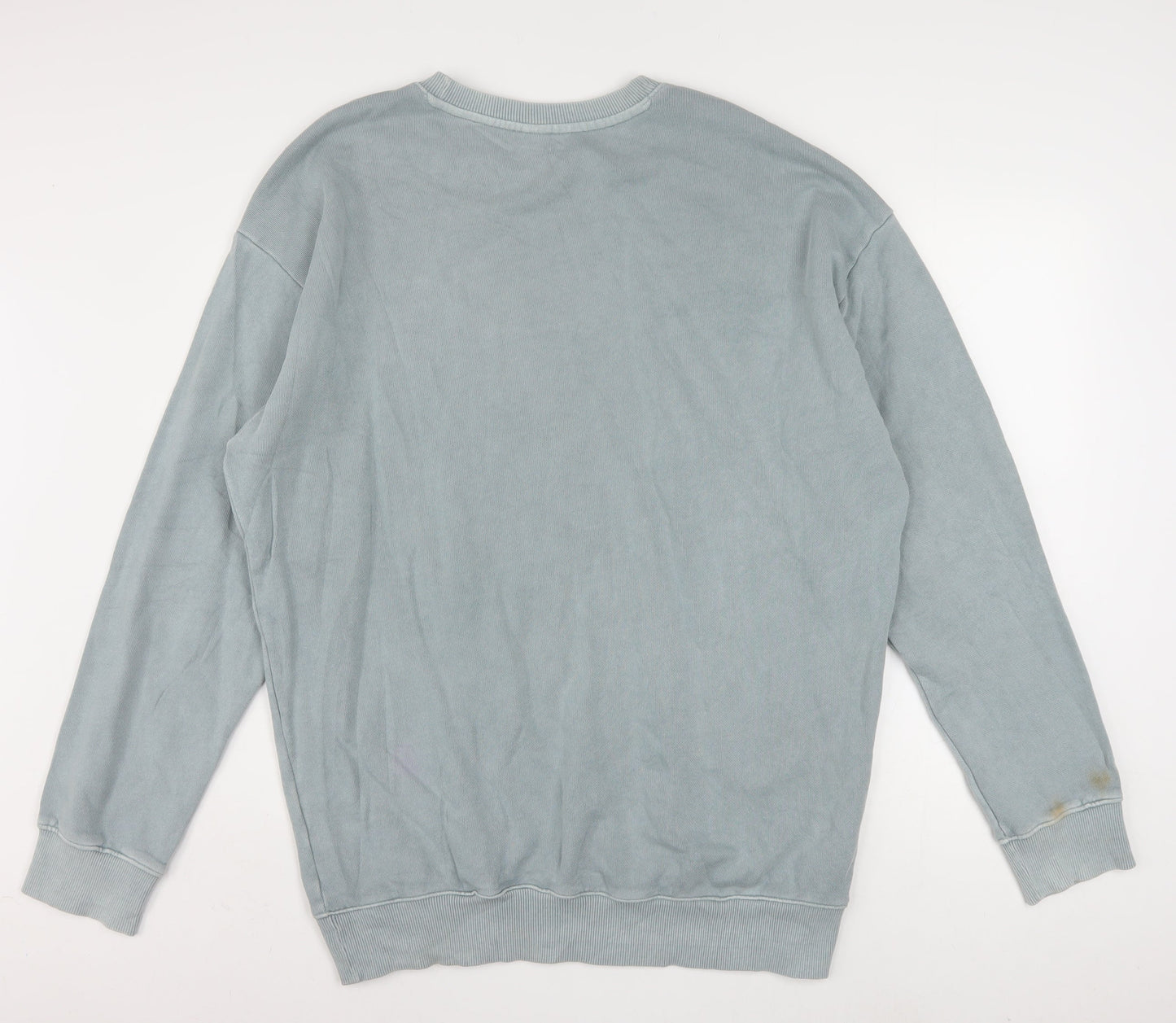 Reebok Men's Grey Crew Neck Pullover Sweatshirt Size M