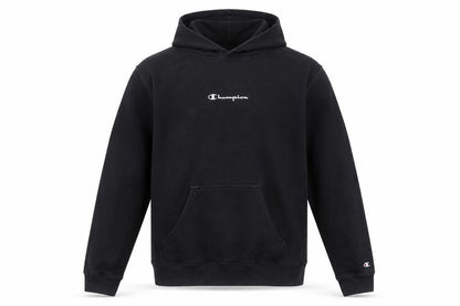 Champion Men’s Black Pullover Hoodie Small Fleece Sportswear