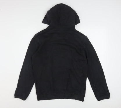 Champion Men’s Black Pullover Hoodie Small Fleece Sportswear