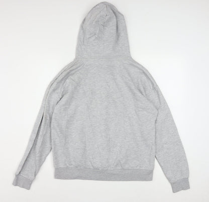 Disney Women Grey Minnie Mouse Pullover Hoodie Size S Cotton Blend